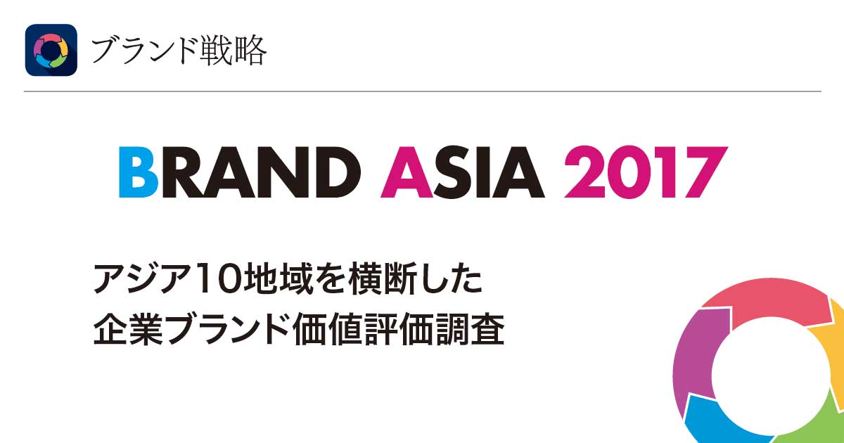 ブランドアジア18 アジアでの企業ブランド力評価 Googleが首位インターネット モバイル関連ブランドが上位を独占 最新情報 日経bpコンサルティング