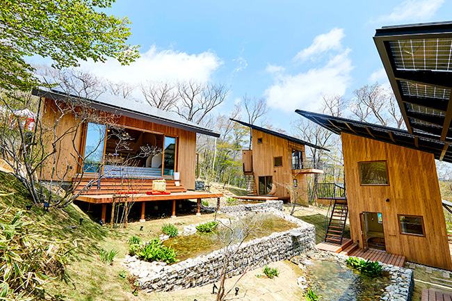 自然とエネルギーの融合をめざす自然共生型宿泊施設「ソラテラス」をオープン