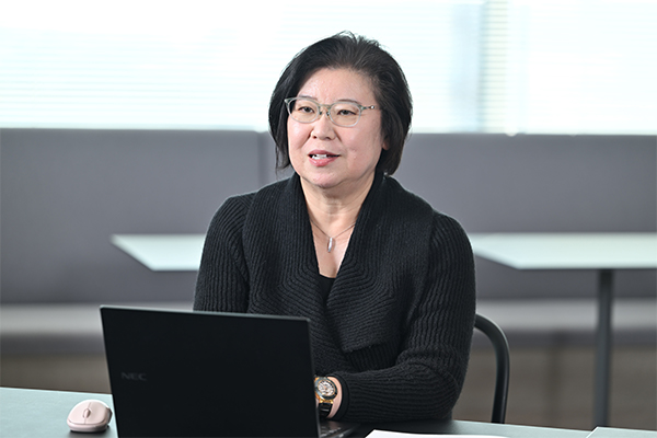 山口利津子氏の写真