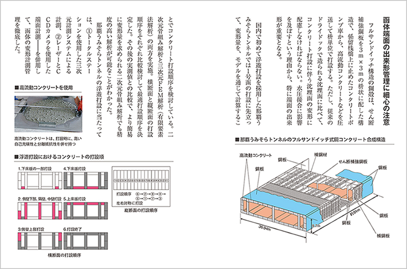 沈埋トンネル建設に関する技術を図版付きで解説