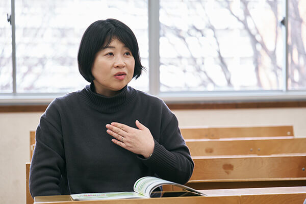 藤村祐子氏の写真