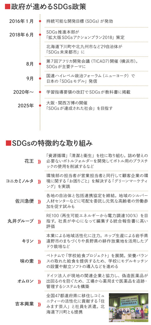 政府が進めるSDGs政策